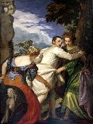 Paolo Veronese Allegory of virtue and vice Spain oil painting artist